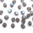 Бусины биконусы хрустальные 3мм, цвет BLACK DIAMOND AB MATT, 745-063, 20шт - Бусины биконусы хрустальные 3мм, цвет BLACK DIAMOND AB MATT, 745-063, 20шт