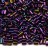 Бисер чешский PRECIOSA рубка 1"(2,54мм) 59195 темно-фиолетовый непрозрачный ирис, 50г - Бисер чешский PRECIOSA рубка 1"(2,54мм) 59195 темно-фиолетовый непрозрачный ирис, 50г