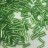 Бисер китайский Стеклярус размер 5мм, цвет 027 зеленый, 450г - Бисер китайский Стеклярус размер 5мм, цвет 27 зеленый, 450 г