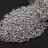 Бисер японский MIYUKI круглый 15/0 #55076 White Labrador, непрозрачный, 10 грамм - Бисер японский MIYUKI круглый 15/0 #55076 White Labrador, непрозрачный, 10 грамм