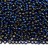 Бисер чешский PRECIOSA круглый 10/0 67300 синий, серебряная линия внутри, квадратное отверстие, 2 сорт, 50г - Бисер чешский PRECIOSA круглый 10/0 67300 синий, серебряная линия внутри, квадратное отверстие, 2 сорт, 50г
