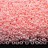 Бисер японский MIYUKI круглый 11/0 #0427 розовый, глянцевый непрозрачный, 10 грамм - Бисер японский MIYUKI круглый 11/0 #0427 розовый, глянцевый непрозрачный, 10 грамм