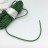 Шнур кожаный 2мм, цвет зеленый, 51-015, 1 метр - Шнур кожаный 2мм, цвет зеленый, Китай, 1м