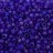 Бисер японский TOHO круглый 8/0 #0087F темный сапфир, матовый радужный прозрачный, 10 грамм - Бисер японский TOHO круглый 8/0 #0087F темный сапфир, матовый радужный прозрачный, 10 грамм