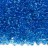 Бисер китайский круглый размер 12/0, цвет 0003 голубой прозрачный , 450г - Бисер китайский круглый размер 12/0, цвет 0003 голубой прозрачный , 450г