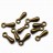 Подвеска-концевик для цепочек 7х2,5х2мм, отверстие 1мм, цвет античная бронза, сплав металлов, 22-215, 10шт - Подвеска-концевик для цепочек 7х2,5х2мм, отверстие 1мм, цвет античная бронза, сплав металлов, 22-215, 10шт