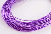 Шнур для плетения ПВХ, толщина 1,5мм, цвет сиреневый, 29-002, 1 метр