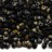 Бисер MIYUKI Drops 3,4мм #4561 черный/Valentinite, матовый непрозрачный, 10 грамм - Бисер MIYUKI Drops 3,4мм #4561 черный/Valentinite, матовый непрозрачный, 10 грамм