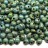 Бисер MIYUKI Drops 3,4мм #4514 зеленая морская пена, непрозрачный пикассо, 10 грамм - Бисер MIYUKI Drops 3,4мм #4514 зеленая морская пена, непрозрачный пикассо, 10 грамм