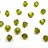 Бусины биконусы хрустальные 3мм, цвет OLIVINE, 745-047, 20шт - Бусины биконусы хрустальные 3мм, цвет OLIVINE, 745-047, 20шт