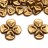 Бусины Rose Petal beads 8мм, отверстие 0,5мм, цвет 01710 Aztec Gold, 734-017, около 10г (около 50шт) - Бусины Rose Petal beads 8мм, отверстие 0,5мм, цвет 01710 Aztec Gold, 734-017, около 10г (около 50шт)