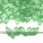 Бисер японский MIYUKI Long Magatama #2104F морской зеленый, матовый прозрачный, 10 грамм - Бисер японский MIYUKI Long Magatama #2104F морской зеленый, матовый прозрачный, 10 грамм
