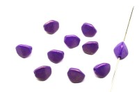 Бусины Pinch beads 7х7мм, отверстие 0,8мм, цвет 02010/24110 матовый фиолетовый, 755-023, 10шт