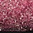Бисер китайский круглый размер 12/0, цвет 1104 розовый прозрачный, серебряная линия внутри, 450г - Бисер китайский круглый размер 12/0, цвет 1104 розовый прозрачный, серебряная линия внутри, 450г