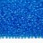 Бисер чешский PRECIOSA круглый 10/0 38936 прозрачный, синяя перламутровая линия внутри, 20 грамм - Бисер чешский PRECIOSA круглый 10/0 38936 прозрачный, синяя перламутровая линия внутри, 20 грамм