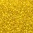 Бисер Гонконг 10/0 2,3мм цвет 35 желтый, серебряная линия внутри, около 95г - Бисер Гонконг 10/0 2,3мм цвет 35 желтый, серебряная линия внутри, 100г