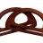 Ручка для сумки 17х10см, цвет темно-коричневый, дерево, 1006-038, 1уп (2шт) - Ручка для сумки 17х10см, цвет темно-коричневый, дерево, 1006-038, 1уп (2шт)