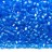 Бисер чешский PRECIOSA Богемский граненый, рубка 9/0 61150 голубой прозрачный радужный, около 10 грамм - Бисер чешский PRECIOSA Богемский граненый, рубка 9/0 61150 голубой прозрачный радужный, около 10 грамм