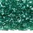Бисер китайский рубка размер 11/0, цвет 0120А зеленый прозрачный, блестящий, 450г - Бисер китайский рубка размер 11/0, цвет 0120А зеленый прозрачный, блестящий, 450г