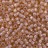 Бисер японский TOHO круглый 8/0 #2111 молочный персик, серебряная линия внутри, 10 грамм - Бисер японский TOHO круглый 8/0 #2111 молочный персик, серебряная линия внутри, 10 грамм