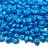 Бусины MiniDuo 2х4мм, отверстие 0,7мм, цвет 02010/24009 синий непрозрачный жемчужный, 707-032, 5г (около 115шт) - Бусины MiniDuo 2х4мм, отверстие 0,7мм, цвет 02010/24009 синий непрозрачный жемчужный, 707-032, 5г (около 115шт)