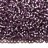 Бисер японский MIYUKI круглый 15/0 #1655 фиолетовый полуматовый, серебряная линия внутри, 10 грамм - Бисер японский MIYUKI круглый 15/0 #1655 фиолетовый полуматовый, серебряная линия внутри, 10 грамм