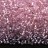 Бисер японский MIYUKI Delica цилиндр 11/0 DB-1673 розовый радужный, перламутровая линия внутри, 5 грамм - Бисер японский MIYUKI Delica цилиндр 11/0 DB-1673 розовый радужный, перламутровая линия внутри, 5 грамм