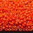Бисер чешский PRECIOSA круглый 10/0 94140 оранжевый непрозрачный радужный, 5 грамм - Бисер чешский PRECIOSA круглый 10/0 94140 оранжевый непрозрачный радужный, 5 грамм