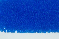 Бисер японский TOHO круглый 11/0 #0003CF темный аквамарин, матовый прозрачный, 10 грамм