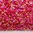 Бисер японский MATSUNO рубка 11/0 2CUT 735R, цвет красный радужный, 10г - Бисер японский MATSUNO рубка 11/0 2CUT 735R, цвет красный радужный, 10г