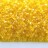 Бисер чешский PRECIOSA Богемский граненый, рубка 12/0 81010 желтый прозрачный радужный, около 10 грамм - Бисер чешский PRECIOSA Богемский граненый, рубка 12/0 81010 желтый прозрачный радужный, около 10 грамм