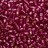 Бисер японский TOHO круглый 6/0 #2218 розово-лиловый, серебряная линия внутри, 10 грамм - Бисер японский TOHO круглый 6/0 #2218 розово-лиловый, серебряная линия внутри, 10 грамм