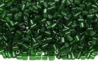 Бисер китайский рубка размер 11/0, цвет 0007В зеленый, прозрачный, 450г