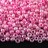 Бисер китайский круглый размер 8/0, цвет 0145 розовый непрозрачный, 450г - Бисер китайский круглый размер 8/0, цвет 0145 розовый непрозрачный, 450г