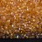 Бисер чешский PRECIOSA Богемский граненый, рубка 11/0 11020 янтарный радужный, около 10 грамм - Бисер чешский PRECIOSA Богемский граненый, рубка 11/0 11020 янтарный радужный, около 10 грамм