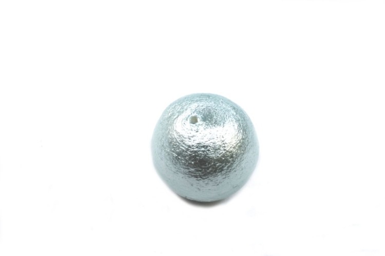 Хлопковый жемчуг Miyuki Cotton Pearl 12мм, цвет Aqua, 744-026, 1шт Хлопковый жемчуг Miyuki Cotton Pearl 12мм, цвет Aqua, 744-026, 1шт