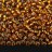 Бисер чешский PRECIOSA круглый 6/0 17090 коричневый, серебряная линия внутри, 50г - Бисер чешский PRECIOSA круглый 6/0 17090 коричневый, серебряная линия внутри, 50г