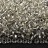 Бисер японский MIYUKI круглый 11/0 #0001 хрусталь, серебряная линия внутри, 10 грамм - Бисер японский MIYUKI круглый 11/0 #0001 хрусталь, серебряная линия внутри, 10 грамм