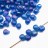 Бисер MIYUKI Drops 3,4мм #0149FR синий капри, матовый радужный прозрачный, 10 грамм - Бисер MIYUKI Drops 3,4мм #0149FR синий капри, матовый радужный прозрачный, 10 грамм