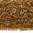 Бисер японский TOHO Treasure цилиндрический 11/0 #1802 светлый топаз радужный, золотая линия внутри, 5 грамм - Бисер японский TOHO Treasure цилиндрический 11/0 #1802 светлый топаз радужный, золотая линия внутри, 5 грамм