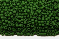 Бисер японский TOHO круглый 11/0 #0047HF зеленая сосна, матовый непрозрачный, 10 грамм