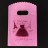 Подарочный пакет полиэтиленовый 13х20см, розовая гамма, 31-024, 1шт - Подарочный пакет полиэтиленовый 13х20см, розовая гамма, 31-024, 1шт
