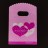 Подарочный пакет полиэтиленовый 13х20см, розовая гамма, 31-024, 1шт - Подарочный пакет полиэтиленовый 13х20см, розовая гамма, 31-024, 1шт