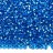 Бисер чешский PRECIOSA круглый 10/0 18236 голубой, серебряная линия внутри, 1 сорт, 50г - Бисер чешский PRECIOSA круглый 10/0 18236 голубой, серебряная линия внутри, 1 сорт, 50г