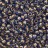 Бисер японский TOHO круглый 6/0 #0997 светлый сапфир, золотая линия внутри, радужный, 10 грамм - Бисер японский TOHO круглый 6/0 #0997 светлый сапфир, золотая линия внутри, радужный, 10 грамм