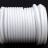 Каучуковый полый шнур, диаметр 4мм, внутренний диаметр 2мм, цвет белый, 55-011, 1 метр - Каучуковый полый шнур, диаметр 4мм, внутренний диаметр 2мм, цвет белый, 55-011, 1 метр