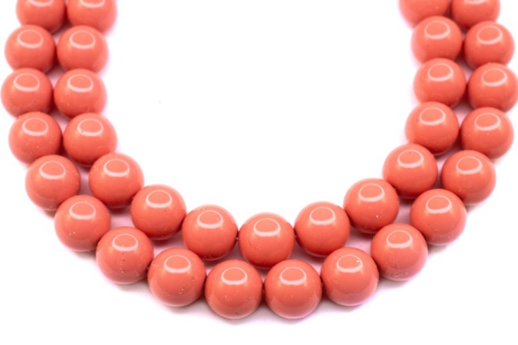 Жемчуг Preciosa Maxima, цвет salmon rose, 8мм, 704-208, 10шт Жемчуг Preciosa Maxima, цвет salmon rose, 8мм, 704-208, 10шт