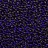 Бисер чешский PRECIOSA круглый 13/0 37100 синий, серебряная линия внутри, квадратное отверстие, 25г - Бисер чешский PRECIOSA круглый 13/0 37100 синий, серебряная линия внутри, квадратное отверстие, 25г