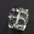 Бусина куб Swarovski 5601 #001 12мм Crystal, 5601-12-001, 1шт - Бусина куб Swarovski 5601 #001 12мм Crystal, 5601-12-001, 1шт