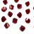 Бусина биконус Swarovski 5328 #208 4мм Siam, 5328-4-208, 20шт - Бусина биконус Swarovski 5328 #208 4мм Siam, 5328-4-208, 20шт
